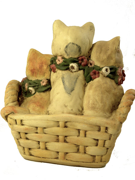 Cat Basket- Open Edition - BELLAVINTAGEHOME