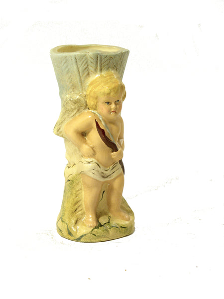 Cherub Bud Vase- Open Edition - BELLAVINTAGEHOME
