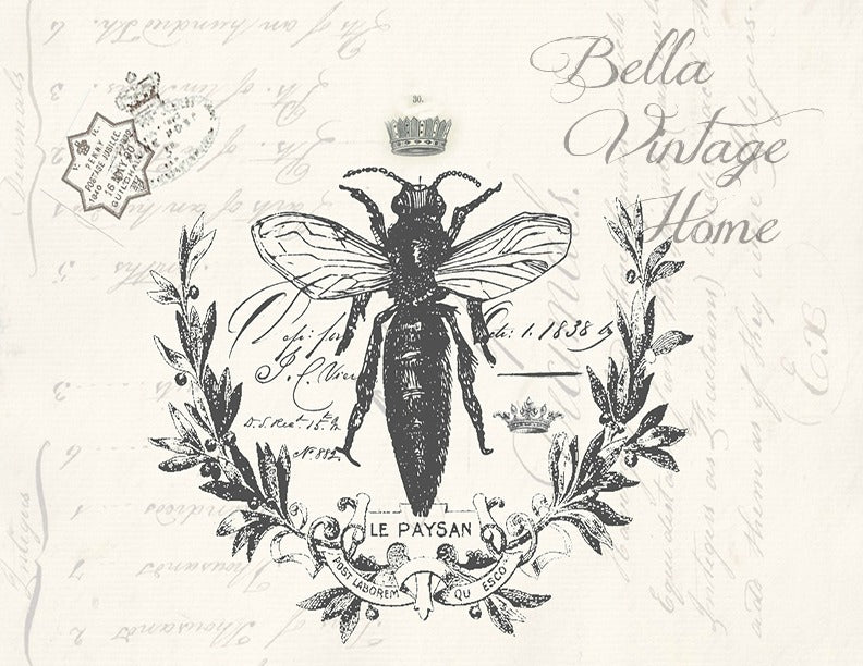 French Tea Towel Bee - BELLAVINTAGEHOME