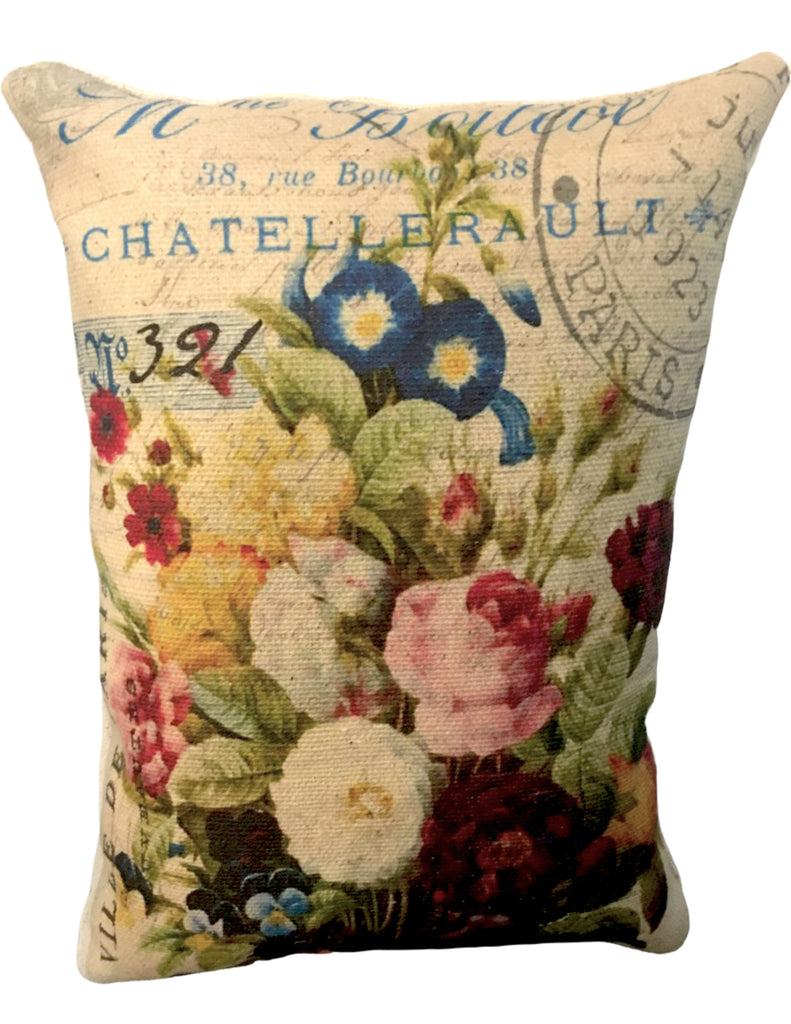 Pillow-French Floral - BELLAVINTAGEHOME