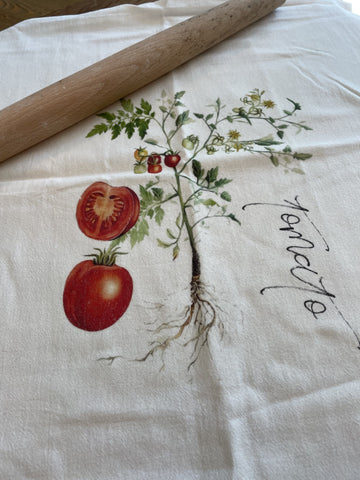 Tea Towel-Tomato - BELLAVINTAGEHOME