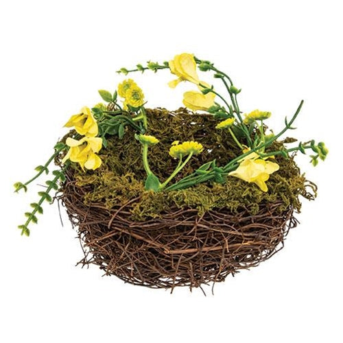 a Moss and Buttercup Nest 5" - BELLAVINTAGEHOME