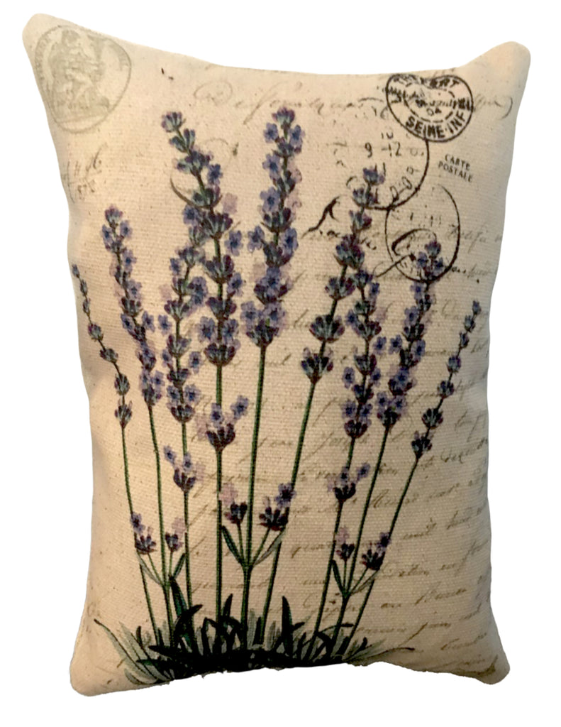 lavender flower pillow Botanical Lavender Print, Pillow, Note Cards, Tea Towel, Digital Downl– BELLAVINTAGEHOME