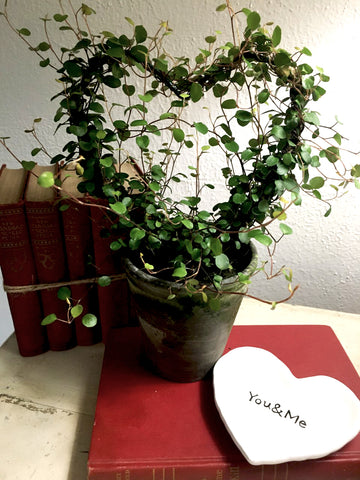 NEW!  VERY LIMITED!  Angel Vine Heart Topiary - BELLAVINTAGEHOME