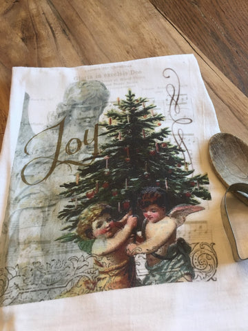 Tea Towel-Angel - BELLAVINTAGEHOME